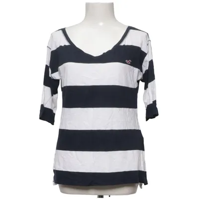 Lange mouwen shirt (Blauw, Wit) van Hollister Katoen, Modal