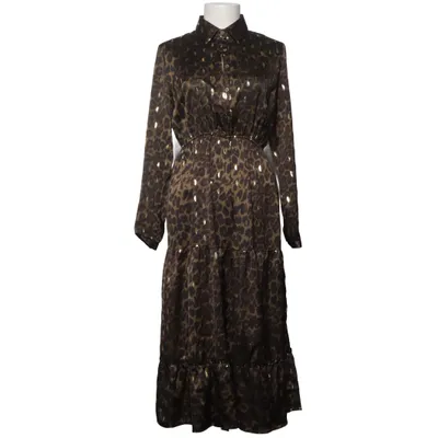Robe chemise (Vert, Noir, Or) de Kilky Polyester