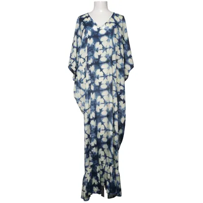 Maxikjole (Blå, Hvid, Flerfarvet) fra Gold & Silver Viscose