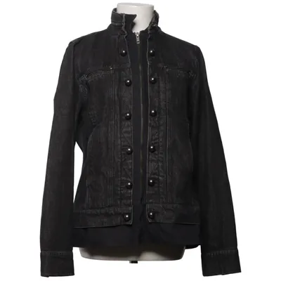 Jeansjacka (Svart) från Black Premium by EMP Bomull, Elastan