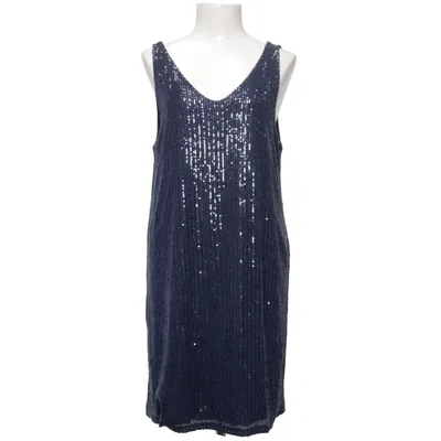 Cocktailjurk (Blauw) van Santini Elastaan, Polyester