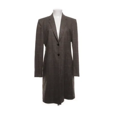Manteau (Marron) de Antonio Fusco Cupro, Soie, Laine