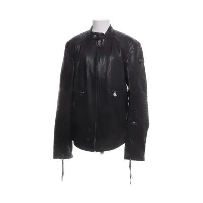 Veste en cuir (Noir) de Tigha Coton, Cuir, Polyester