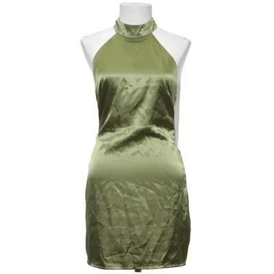 Halterneckklänning (Grön) från Bik Bok Elastan, Polyester