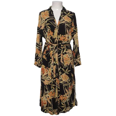 Blousejurk (Zwart, Beige, Meerkleurig) van Zara Basic Collection