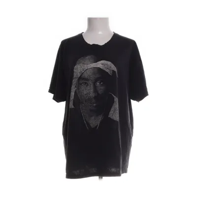 T-shirt (Svart, Beige) från Fruit of the Loom Bomull