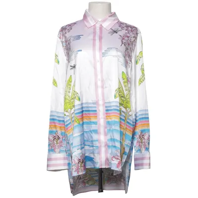Blouse (Blanc, Multicolore) de Herzen´s Angelegenheit Élasthane, Soie
