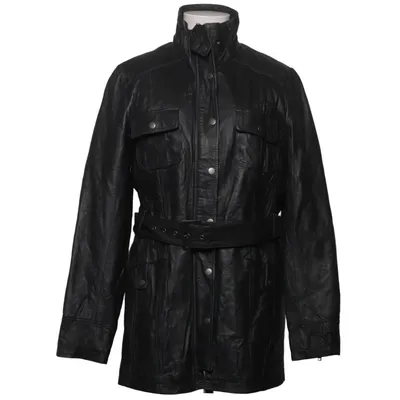 Leather jacket (Black) from Sara Kelly Collections Leather, Polyester