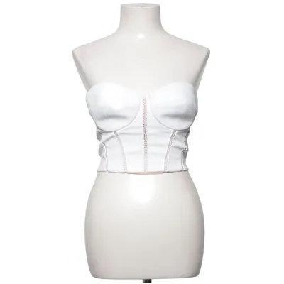 Korset (Hvid) fra Elisabetta Franchi Elastan, Polyester