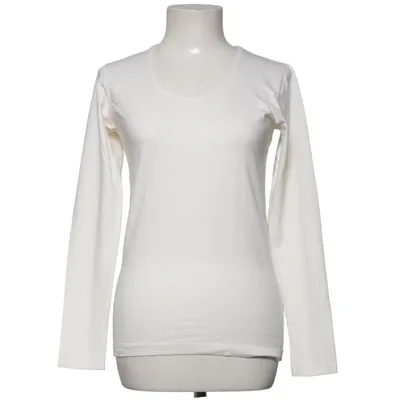 T-shirt à manches longues (Blanc) de Alanred Coton, Élasthane