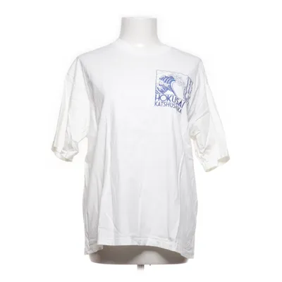 T-shirt (Vit, Blå) från Alcott Bomull