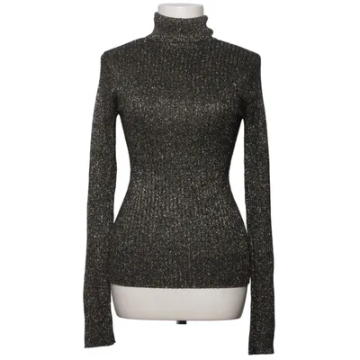 Polotröja (Svart, Guldfärgad) från Collection by Lindex Viskos
