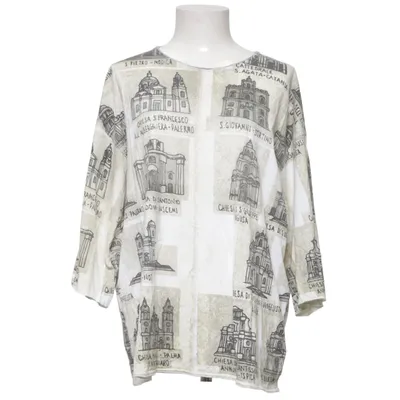 Långärmad t-shirt (Beige) från Dolce & Gabbana Bomull