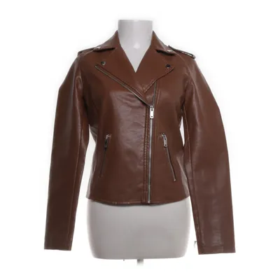 Bikerjacka (Brun) från Kiabi Bomull, Polyester, Polyuretan, Viskos