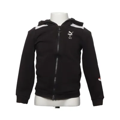 Hoodie (Black, White) from Puma Cotton, Elastane