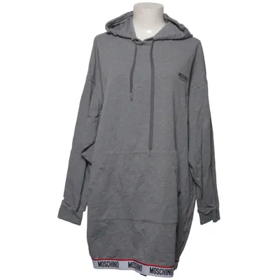 Hoodiekjole (Grå) fra Moschino Underwear Bomuld, Elastan