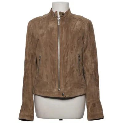 Leren jack (Biker 015) van Goosecraft Leer, Polyester