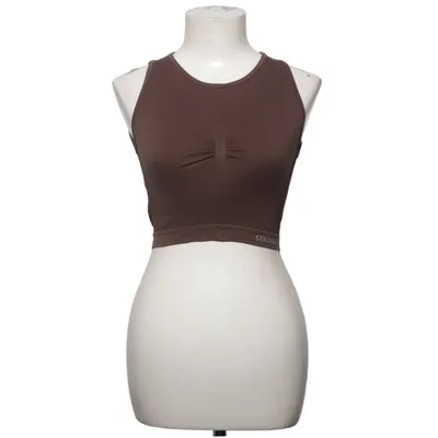 Sports top (Brown) from Strong Elastane, Polyamide