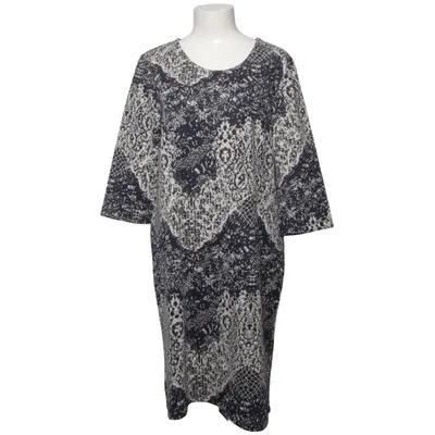 Dress (Blue, White) from Vivance Collection Elastane, Polyester, Viscose