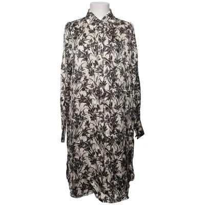 Blousejurk (Zwart, Wit) van Lene Sand Viscose