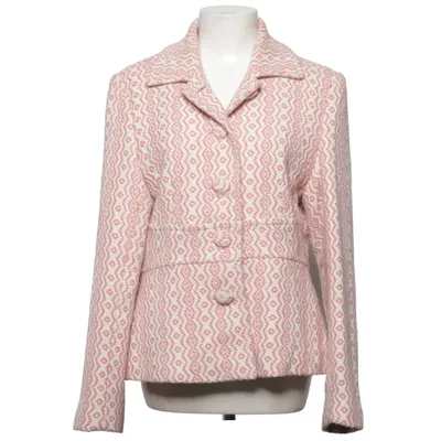 Blazer (Pink, Hvid) fra Rocha John Rocha Acetat, Akryl, Bomuld, Polyester, Uld