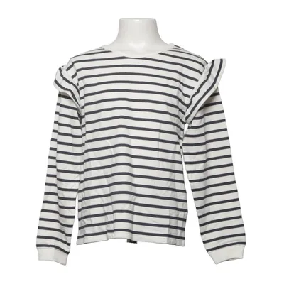 Lange mouwen shirt (Meerkleurig, Wit) van H&M Katoen