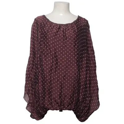 Blus (Lila) från Marc Lauge Silke, Viskos