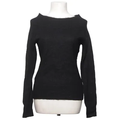 Sweater (Sort) fra Crocker Mohair, Polyamid, Uld