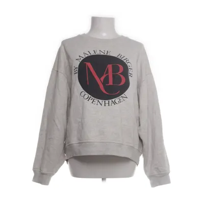 Sweatshirt (Beige) fra By Malene Birger Bomuld, Elastan