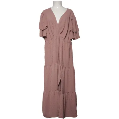 Wrap dress (Pink) from Shein Curve