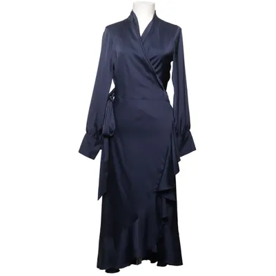 Robe portefeuille (Bleu) de Karmamia Polyester recyclé