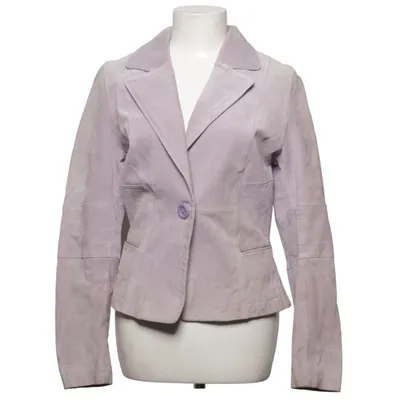 Leren blazer (Lila) van Premoda Leer