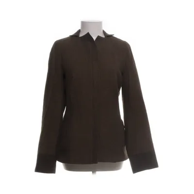 Blazer (Marron, Noir) de Evelin Brandt Acrylique, Coton, Polyester