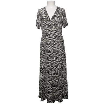 Maxi dress (Black, White) from Live Unlimited Elastane, Viscose
