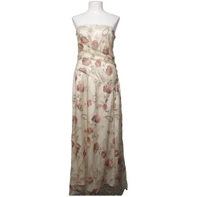 Aftonklänning (Beige, Flerfärgad) från VILA Elastan, Polyester