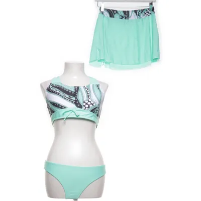 Ensemble de natation (Vert, Multicolore) Élasthane, Polyester