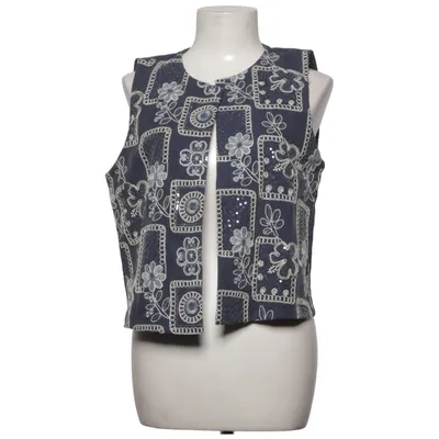 Outdoor Weste (Blau) von Lilie Rose Baumwolle, Leinen