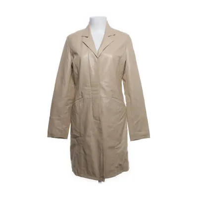 Läderkappa (Beige) från Hennes Collection Skinn