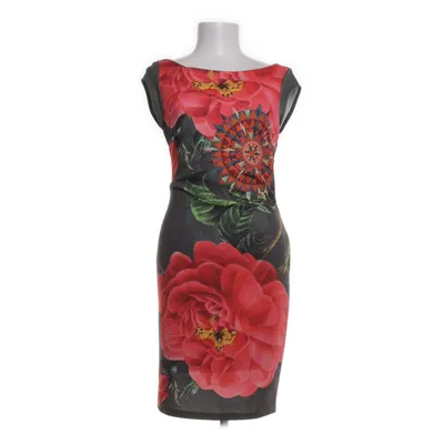 Jurk (Rood, Meerkleurig) van Desigual Elastaan, Polyester, Viscose