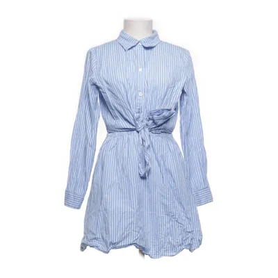 Kjole (Blå, Hvid) fra By Malina Collection Bomuld