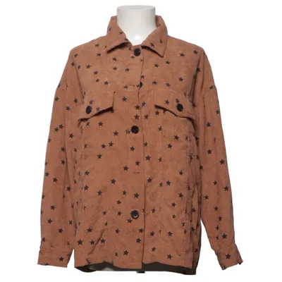 Jacket (Brown, Black) from By Clara Paris Polyamide, Polyester