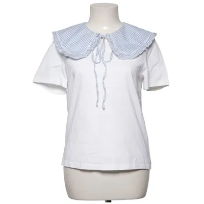 Top (Wit, Blauw) van Zara