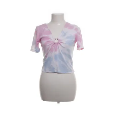 Top (Hvid, Blå, Pink) fra Junkyard Elastan, Polyester, Viscose