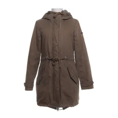 Parka (Bruin) van Dreimaster Acryl, Katoen, Polyester