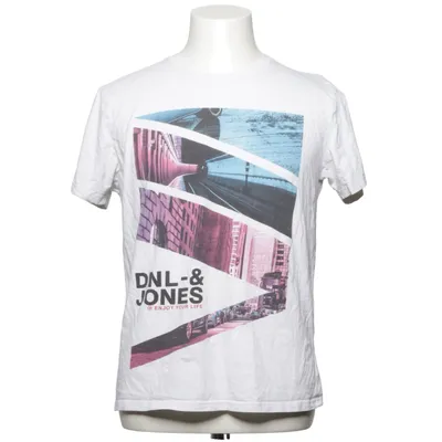 T-shirt (Weiß, Mehrfarbig) von Jones + Jones Baumwolle, Elasthan