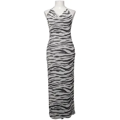 Maxikjole (Hvid, Sort) fra Pull & Bear Elastan, Polyester