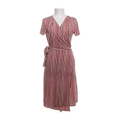 Slå-om-kjole (Rød, Hvid, Sort, Flerfarvet) fra Mango Elastan, Polyester