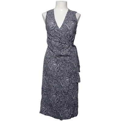 Wikkeljurk (Blauw, Wit) van Rosebud Viscose