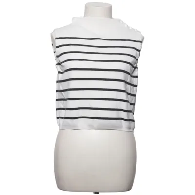 Top (White, Black) from Lilysilk Polyamide, Silk