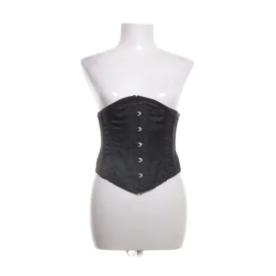 Corset (Black) from Burleska Cotton, Polyester